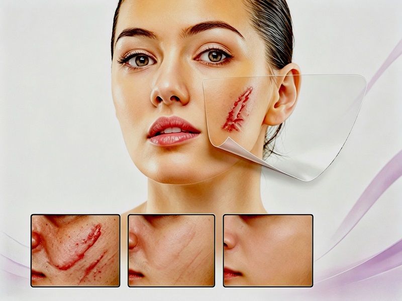 Suitable CmallBio Silicone Scar Dressings for Cosmetic Surgery Wound Recovery
